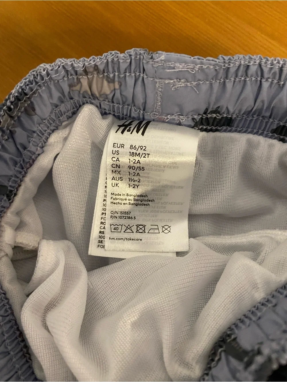 H&M swim shorts/trunks